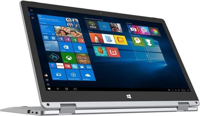 Actual product image Trekstor PRIMEBOOK C13 1.1GHz N3350 13.3inch 1920 x 1080pixel touchscreen silver notebook (13.30", 64 GB, 64 GB, DE)