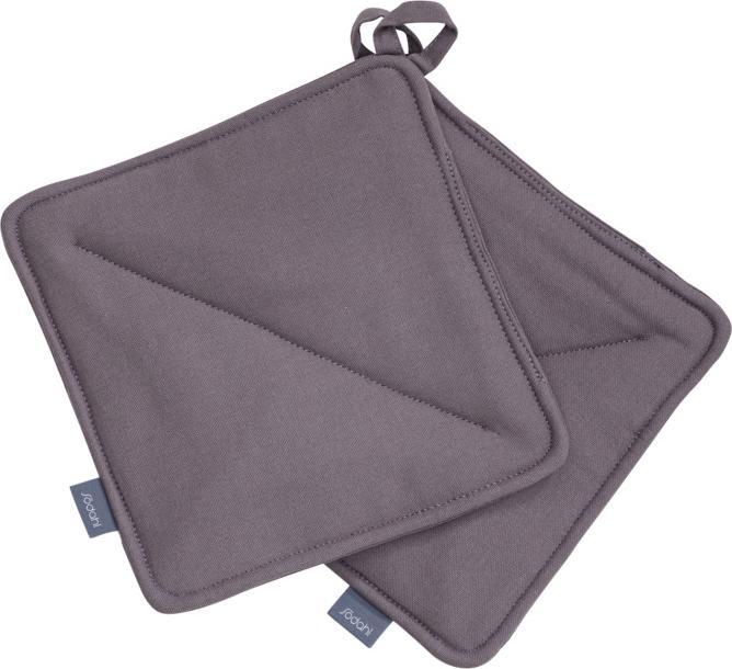 Image du produit Södahl Maniques 20 cm x 20 cm Gris clair (Coton (CO))