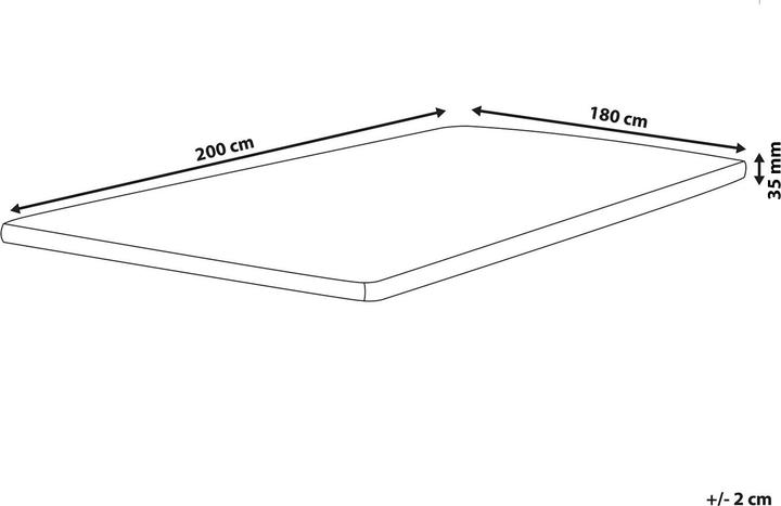 Actual product image Beliani Restful (180 x 200 cm)