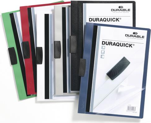 Produktbild Durable DURAQUICK® Kunststoff Rot Präsentations-Mappe (A4, 1x)