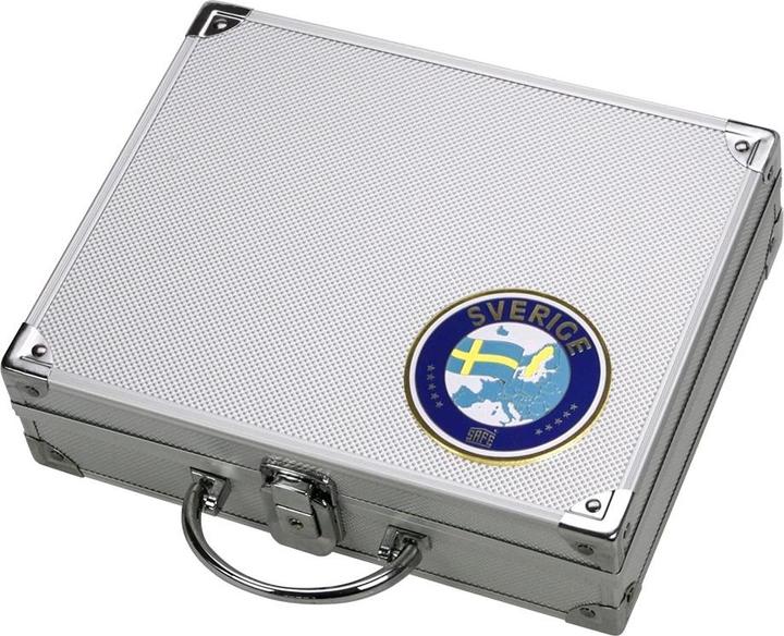Actual product image Safe Aluminium case Sweden empty