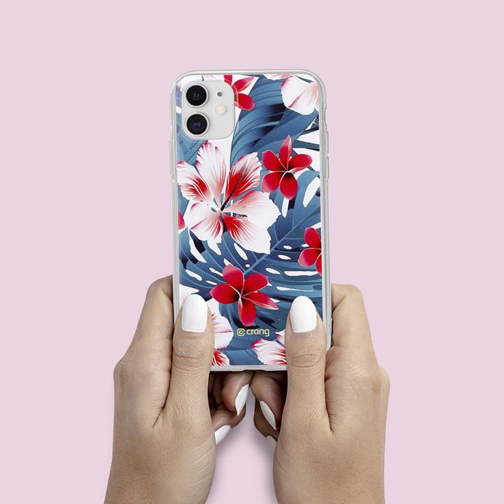 Actual product image Crong Flower Case for iPhone 11 (Model 03) (Apple iPhone 11)