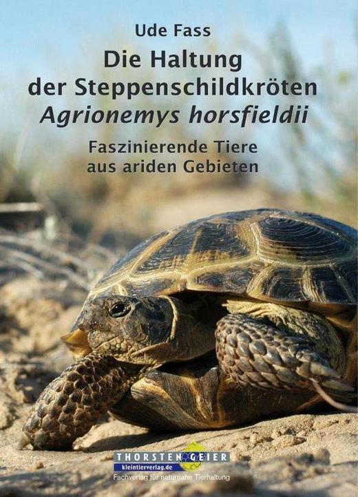 Immagine prodotto Die Haltung der Steppenschildkröten Agrionemys horsfieldii (Tedesco, Barile Ude, 2013)