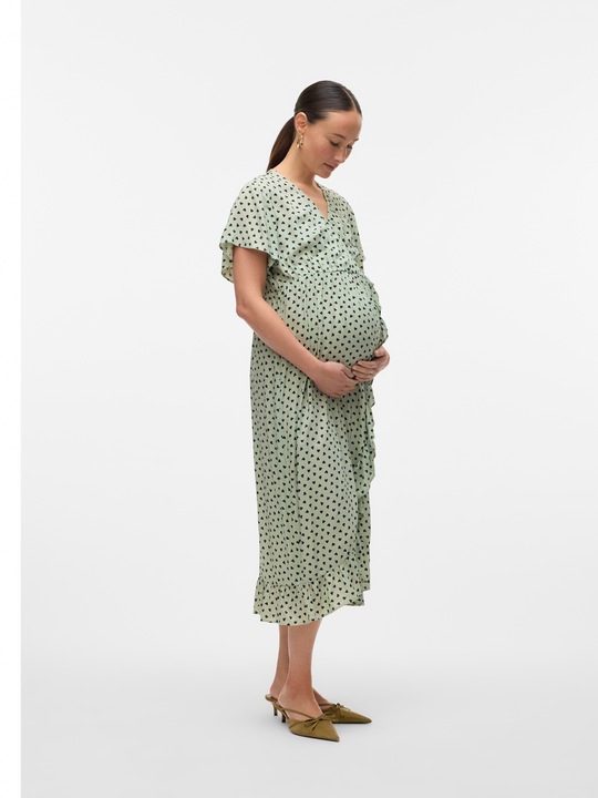 Produktbild Mamalicious Mlsophie Tess S/S Wo Midi Dress 2f (M)