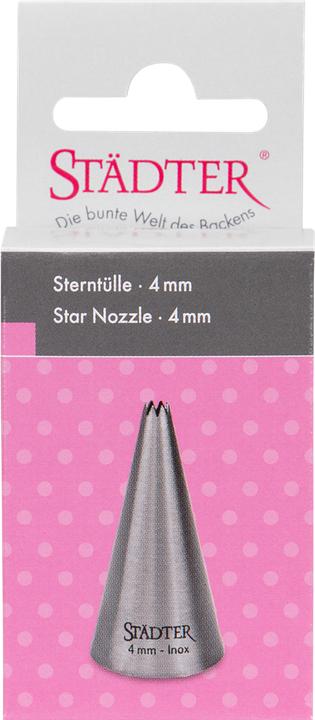 Produktbild Städter Sterntülle 4 mm gross (Spritztüllen)