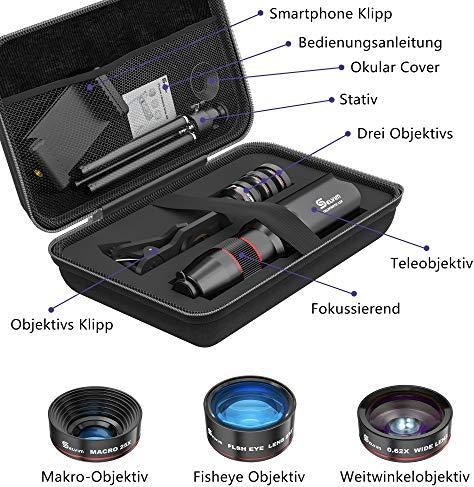 Actual product image Selvim Telephoto lens 4in1