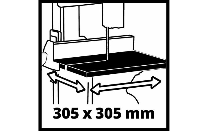 Productafbeelding Einhell Bandsäge TC-SB 200 + Parallelanschlag