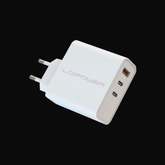 Thumbnail - LC-Power USB Ladegerï¿½t 65W LC-GAN-65 2xUSB-C 1xUSB-A (65 W), USB Ladegerät, Weiss
