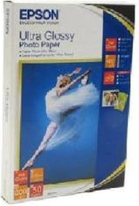 Actual product image Epson Ultra Photo Glossy Paper, 50 sheets (300 g/m², 10 x 15 cm, 50 pcs.)