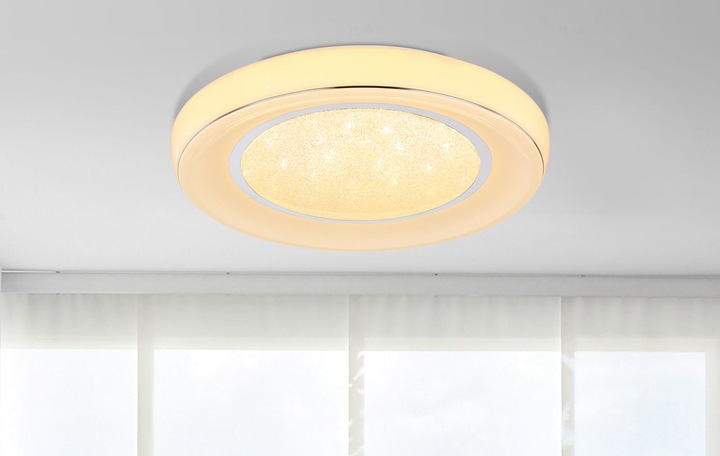 Productafbeelding Globo Plafondlamp Mickey wit 1xLED (1950 lm)