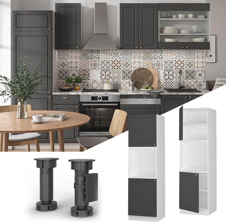 Produktbild Vicco Herdumbauschrank Fame-Line (60 x 58 x 206.80 cm)