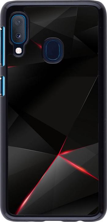 Produktbild PhoneLook Hülle Black Red Lines (Samsung Galaxy A20e)