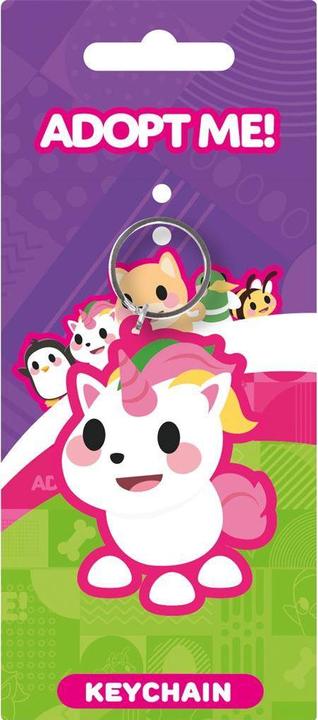 Actual product image Adopt Me Unicorn PVC Keyring
