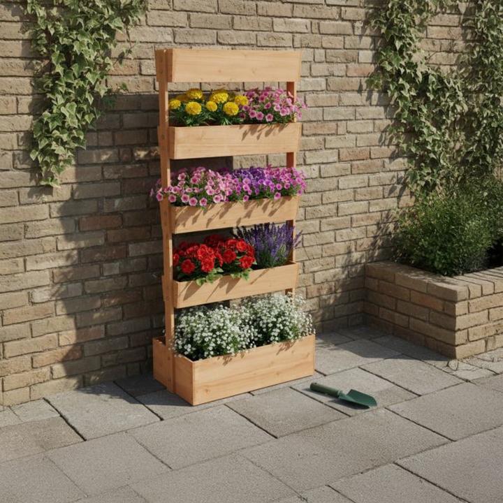 Actual product image Relaxdays Vertikalbeet