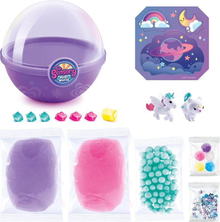 Actual product image Canal Toys So Sensory - Cosmic Mini World Surprise Ball (202403)