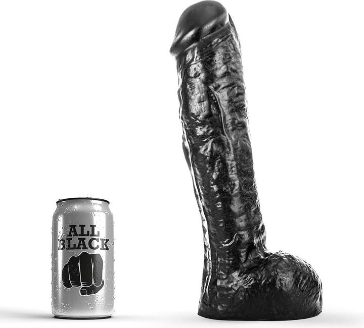 Actual product image All Black Realistic dildo