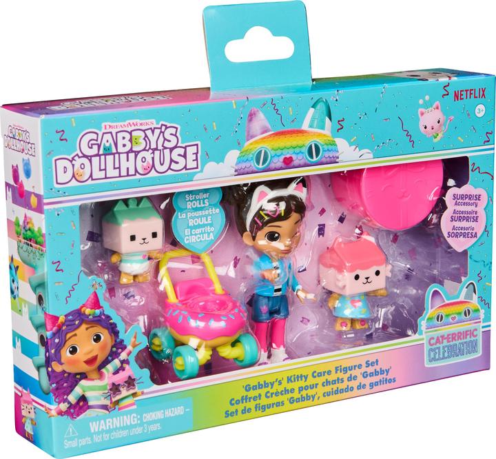 Produktbild Gabby's Dollhouse Kitty Care Figure Set