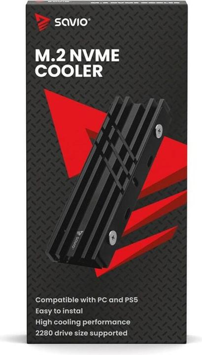 Produktbild Savio Chłodzenie do dysków M.2 NVMe 2280, AK-60