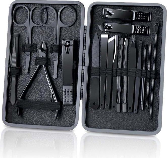 Hermex Maniküre Set Pediküre Set Nagelscheren Set Nagelpflegeset Knipser Set