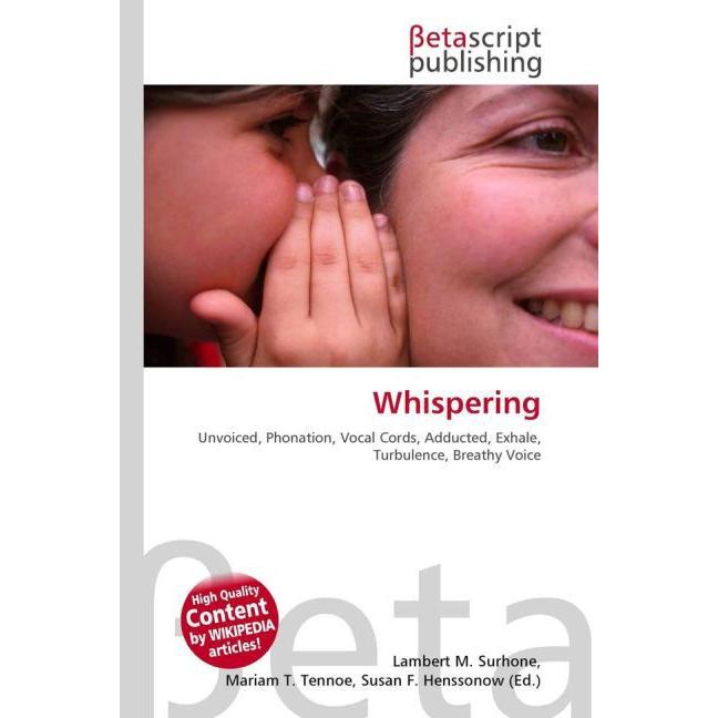 Whispering, Fachbücher