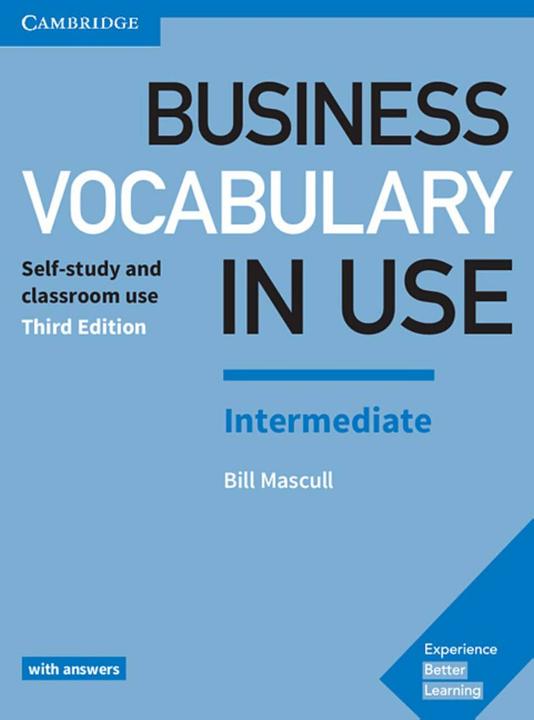 Energie-Label Business Vocabulary in Use: Intermediate Third edition. Wortschatzbuch + Lösungen (Deutsch, Englisch, 2018)
