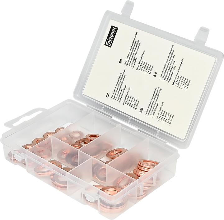 Produktbild Benson Ringe Set Kupfer 80 Stück