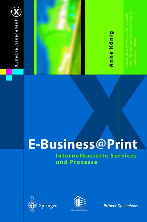 Produktbild E-Business@Print (Deutsch, Anne König, 2012)