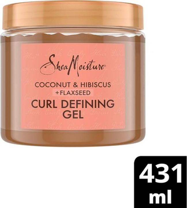 Immagine prodotto Shea Moisture SheaMoisture Coconut & Hibiscus Defining Styling Gel 431ml (Gel per capelli, 431 ml)