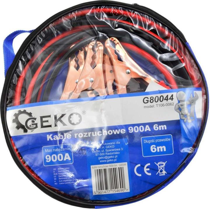 Actual product image GEKO Starter cable 900A 6m (900 A)