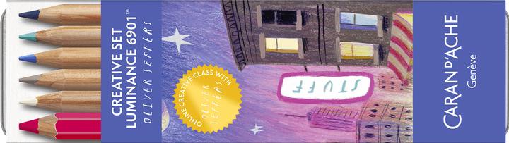 Produktbild Caran d'Ache Luminance 6901 Oliver Jeffers Sonderedition (Mehrfarbig, 10 x)