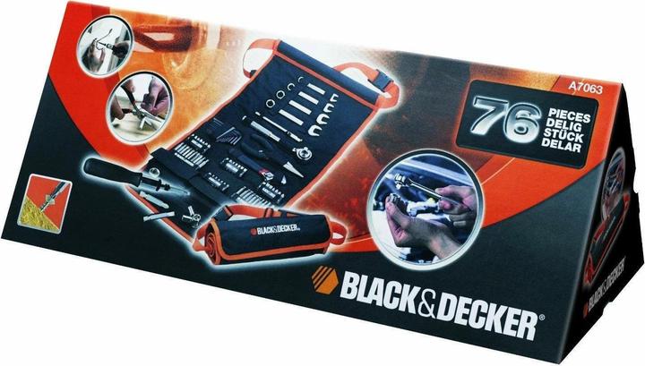 Productafbeelding Black & Decker Autogereedschap accessoires (76 onderdelen)