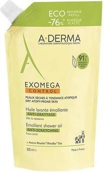 Produktbild A-Derma Exomega Control Eco-Replenishing Oil 500ml Moisturizing Body Oil (Körperöl, 500 ml)
