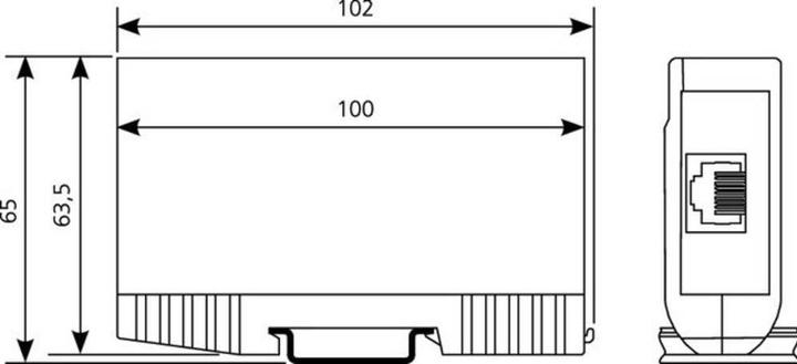 Image du produit Telegärtner Intermédiaire de protection contre les surtensions