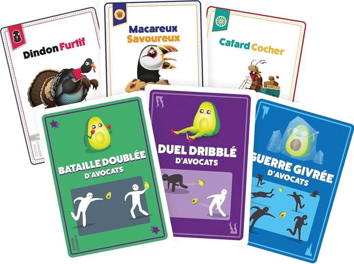 Actual product image Exploding Kittens Jeu - Aie Aie Avocat (2 - 6 Players)