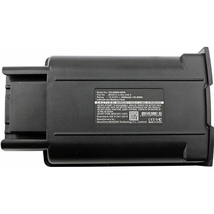 CoreParts, Werkzeugakku + Ladegerät, Battery for Karcher PowerTool (18 V)