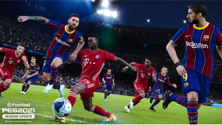 Actual product image Konami eFootball PES 2021 Season Update (PS4, Multilingual)