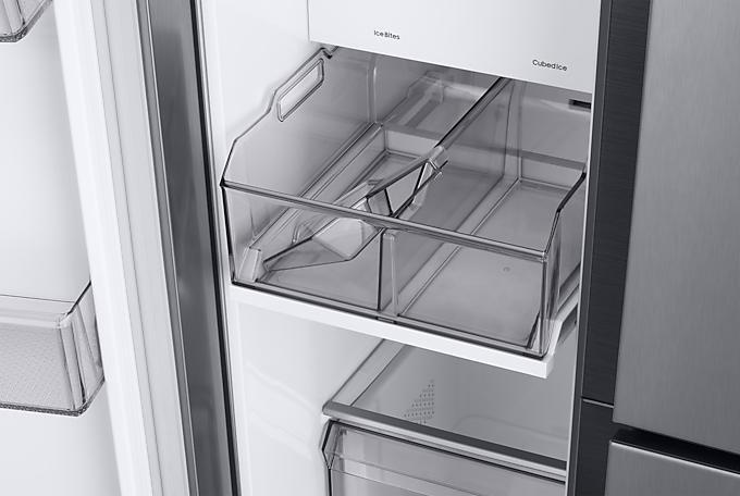 Produktbild Samsung RH6ACG805DS9EG (edelstahl, Food Showcase T?r, AI Energy Mode, Smart Conversion, Wassertank) (645 l)