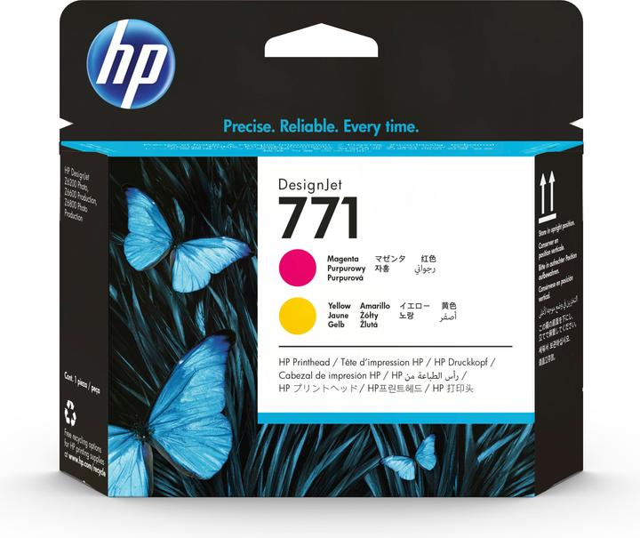 Actual product image HP 771 (M, Y)
