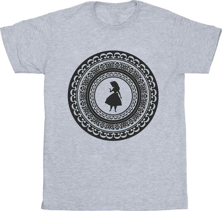 Produktbild Disney Mädchen Alice im Wunderland Kreis TShirt aus Baumwolle (140, 146)