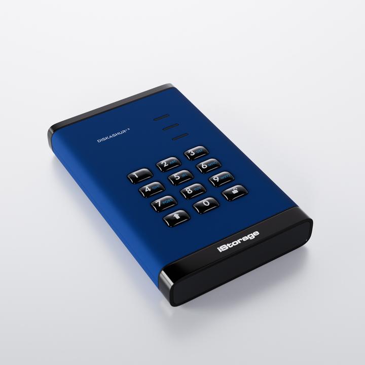 Produktbild iStorage diskAshur3 SSD 2TB - Blue (2 TB)