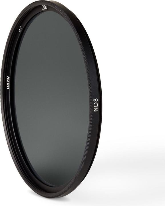 Produktbild Urth 62mm ND8 (3 Stop) Objektivfilter (Plus+) (62 mm, ND- / Graufilter, 62 mm)