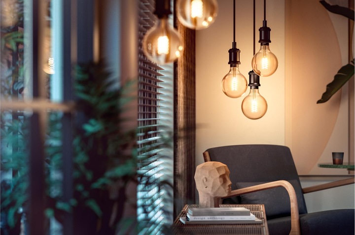 Actual product image Philips Hue Giant BT (E27, 7 W, 550 lm, 1 x, G)