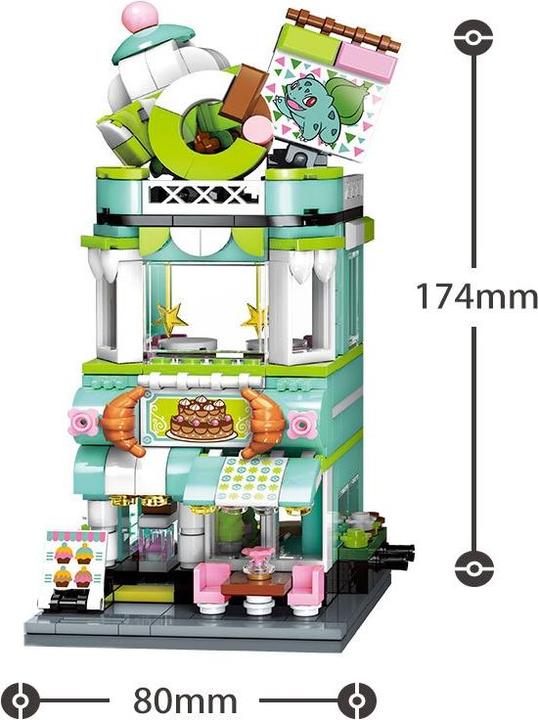 Produktbild Qman Bulbasaur-Dessert House