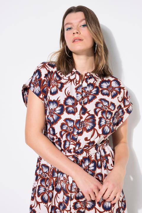 Image du produit Studio Untold Robe oversize longueur maxi, motif à fleurs (54)