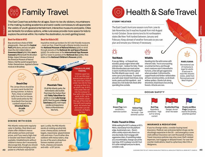 Produktbild New York & the Mid-Atlantic (Englisch, Adam Karlin, Amy C Balfour, Brian Kluepfel, Collectif, Karla Zimmerman, Maxwell Virginia, Michael Grosberg, Ray Bartlett, Regis St. Louis, Simon Richmond, 2025)