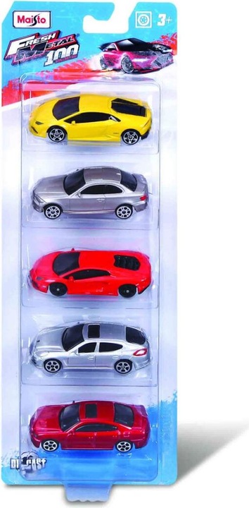 Maisto FOOD DIE CAST FM set 5 in one, 15017