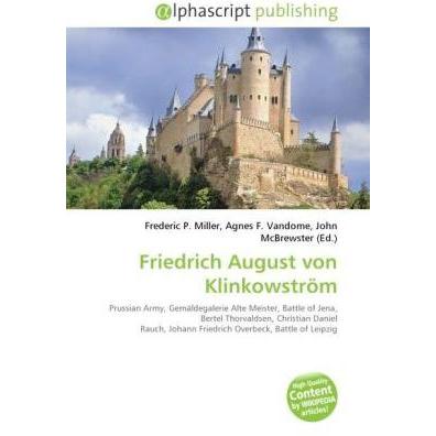 Friedrich August von Klinkowström, Fachbücher von Friedrich August von Klinkowström