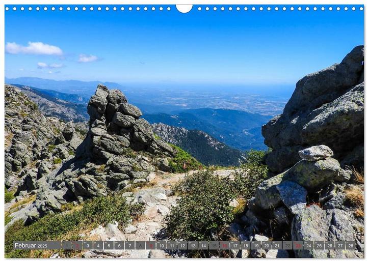 Produktbild Weitwandern auf Korsika GR 20 (Wandkalender 2025 DIN A3 quer), Monatskalender (A3)