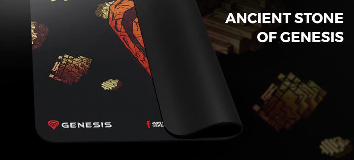 Produktbild Genesis Computermaus Ancient Stone of | Mauspad | 210 x 250 x 2,5 mm | Multicolor