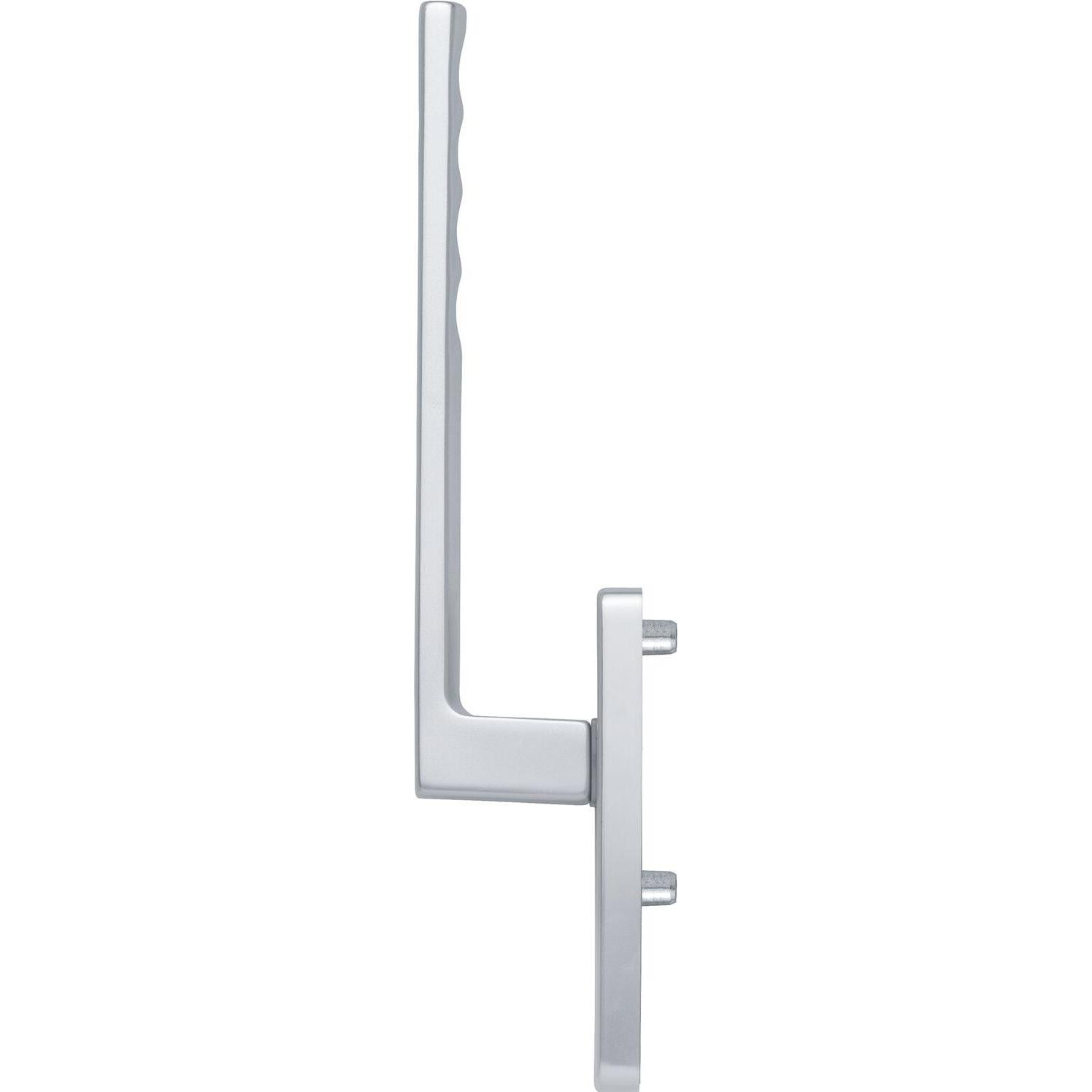 Hoppe, Türgriff + Fenstergriff, Hebeschiebetürgriff TOULON aussen PZ, Länge 253, Aluminium silber eloxiert (Türgriff)